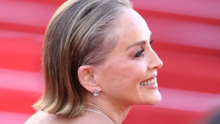 Sharon Stone returns to the red carpet at Cannes after family loss
