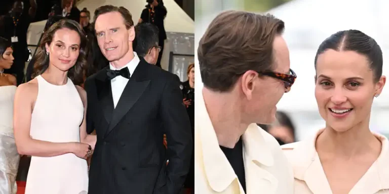 Alicia Vikander and Michael Fassbender make rare Cannes appearance for Hope