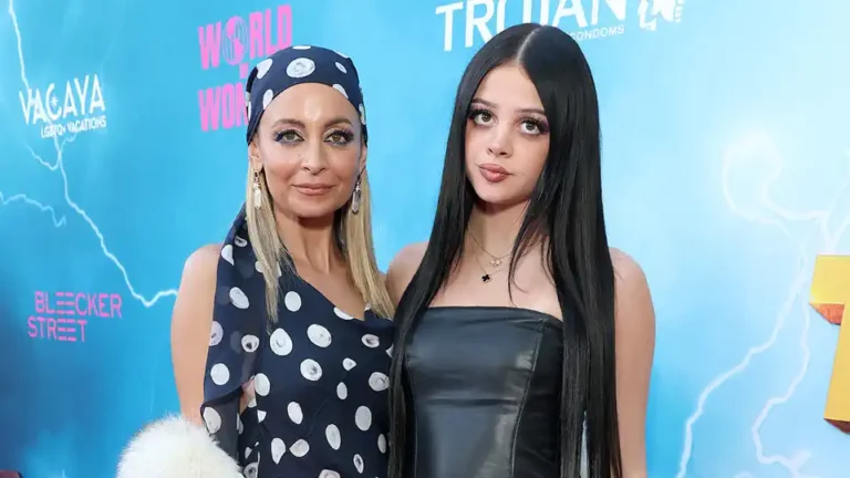 Nicole Richie makes a rare public appearance with daughter Kate Madden