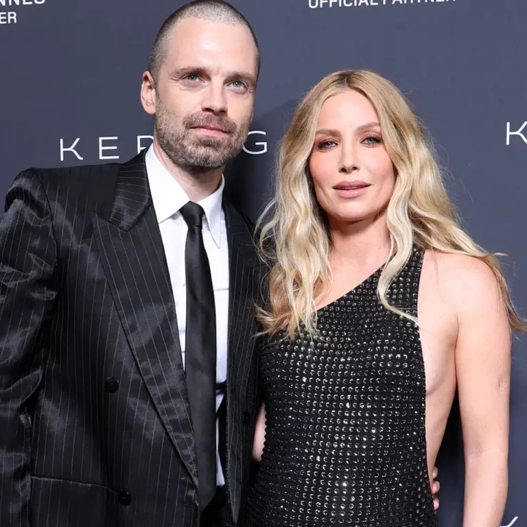 Sebastian Stan and Annabelle Wallis bring baby news glamour to Cannes