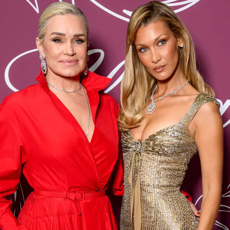 Yolanda Hadid makes rare red carpet return after four years away