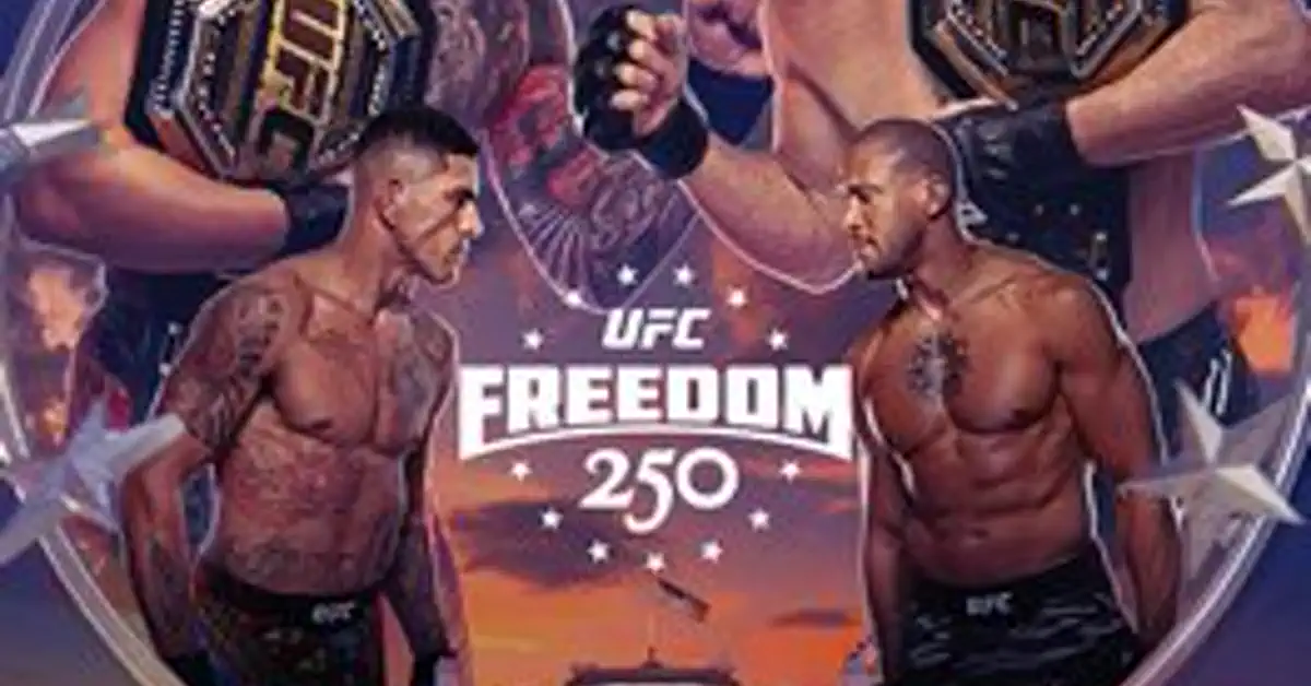 Topuria, Pereira Headline UFC Freedom 250 on White House South Lawn