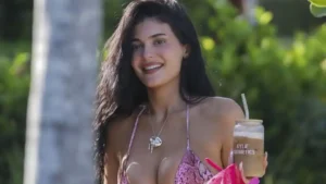 Kylie Jenner’s pink micro bikini moment shows how celebrity vacation style is still driving summer fashion narratives
